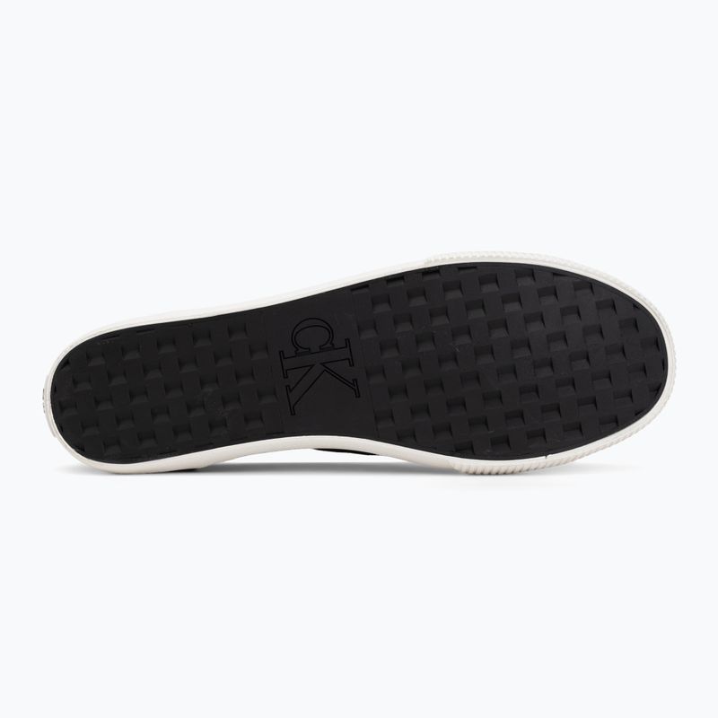 Men's trainers Calvin Klein YM0YM01209 3 Ess Vulc Low Mg Canvas ck black/bright white 4