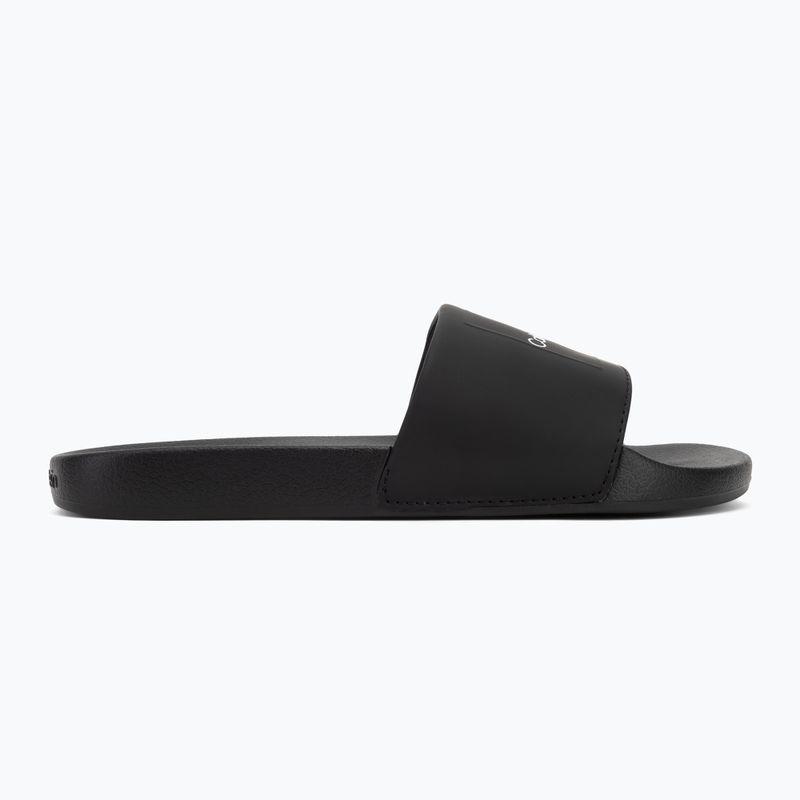 Calvin Klein men's flip-flops HM0HM01754 Pool Slide Ck Square black 2
