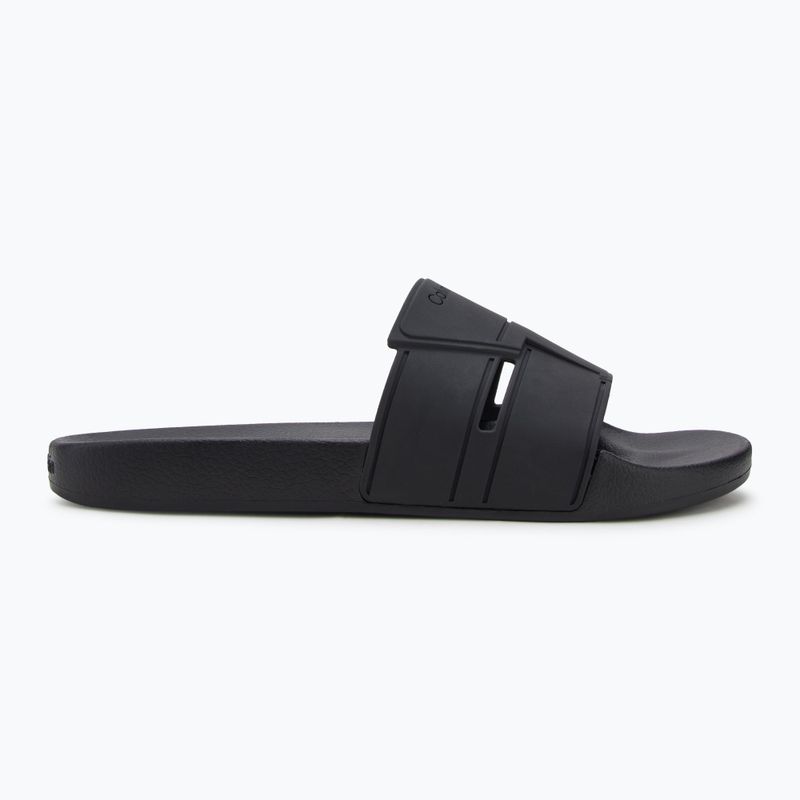 Calvin Klein men's flip-flops HM0HM01752 Pool Slide Double T black 2