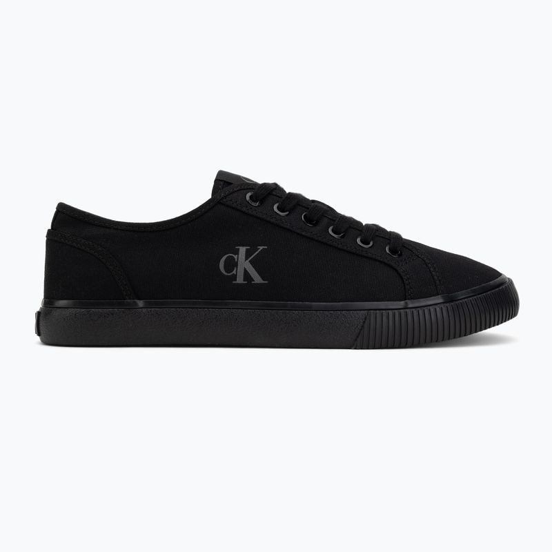 Men's trainers Calvin Klein YM0YM01209 3 Ess Vulc Low Mg Canvas triple black 2