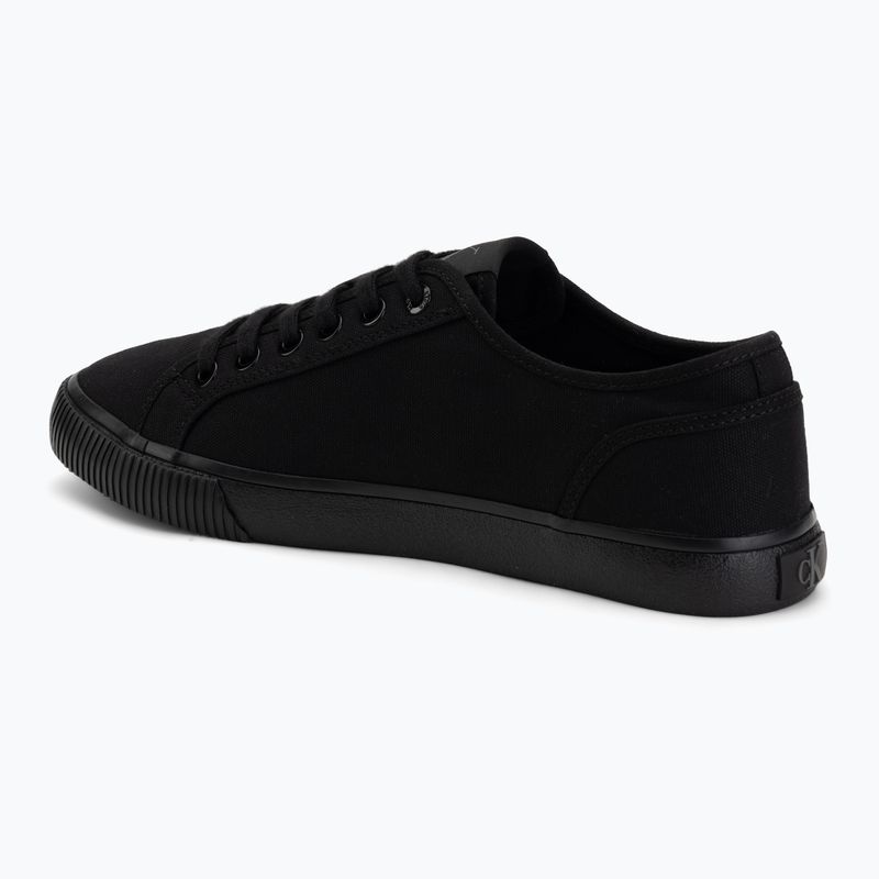 Men's trainers Calvin Klein YM0YM01209 3 Ess Vulc Low Mg Canvas triple black 3