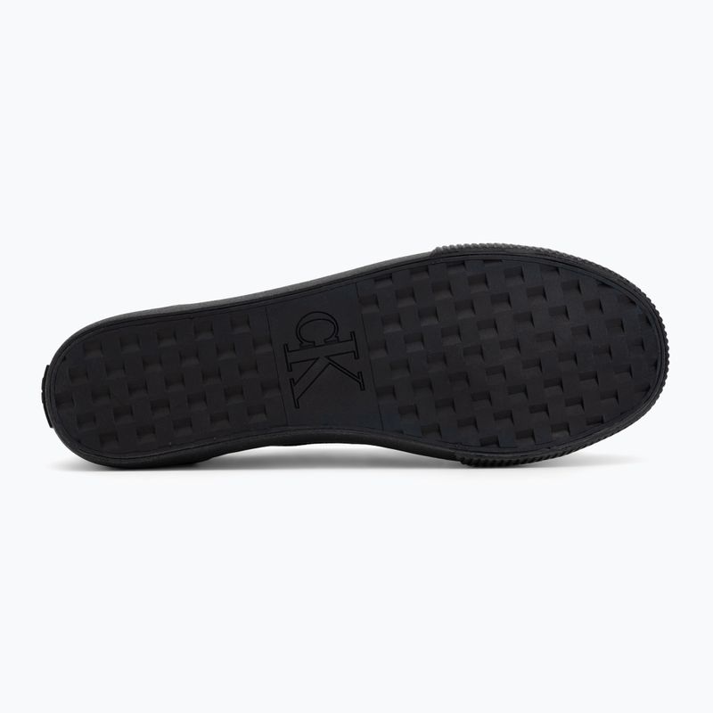 Men's trainers Calvin Klein YM0YM01209 3 Ess Vulc Low Mg Canvas triple black 4
