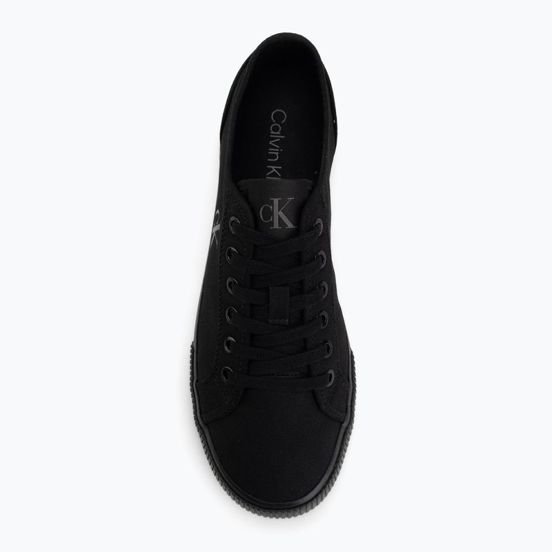 Men's trainers Calvin Klein YM0YM01209 3 Ess Vulc Low Mg Canvas triple black 5