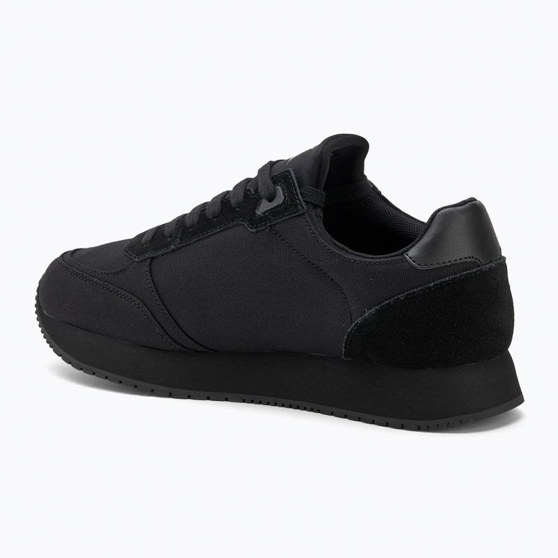 Men's shoes Calvin Klein YM0YM01217 Runner Sock Laceup Mg Canvas triple black 3