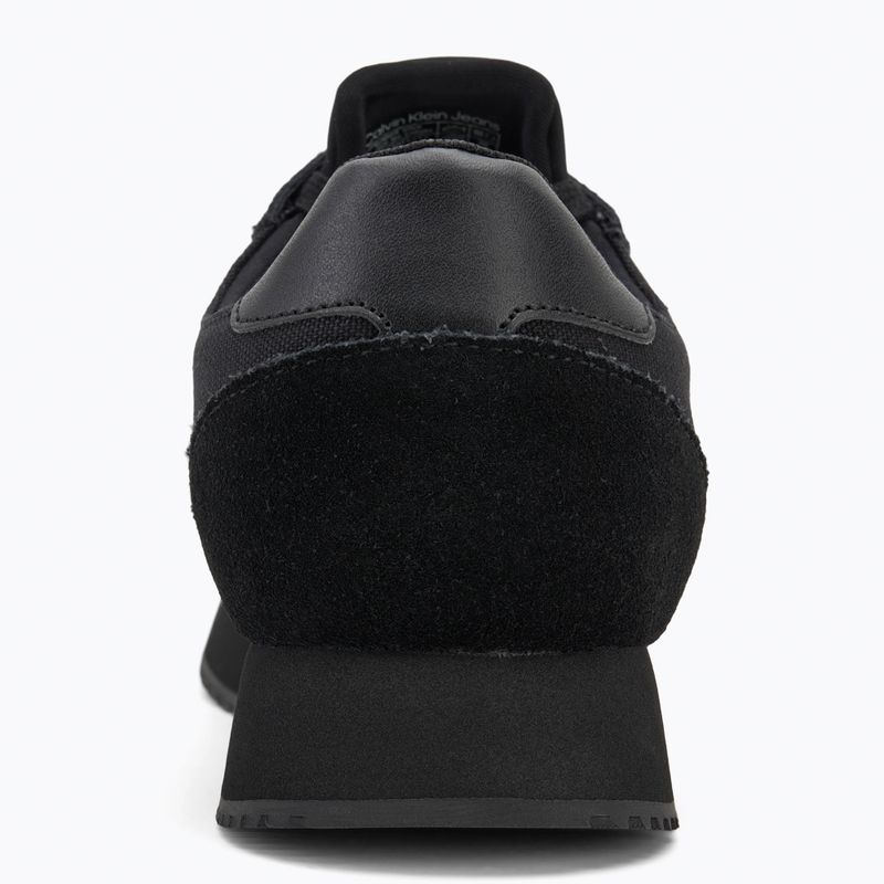 Men's shoes Calvin Klein YM0YM01217 Runner Sock Laceup Mg Canvas triple black 6