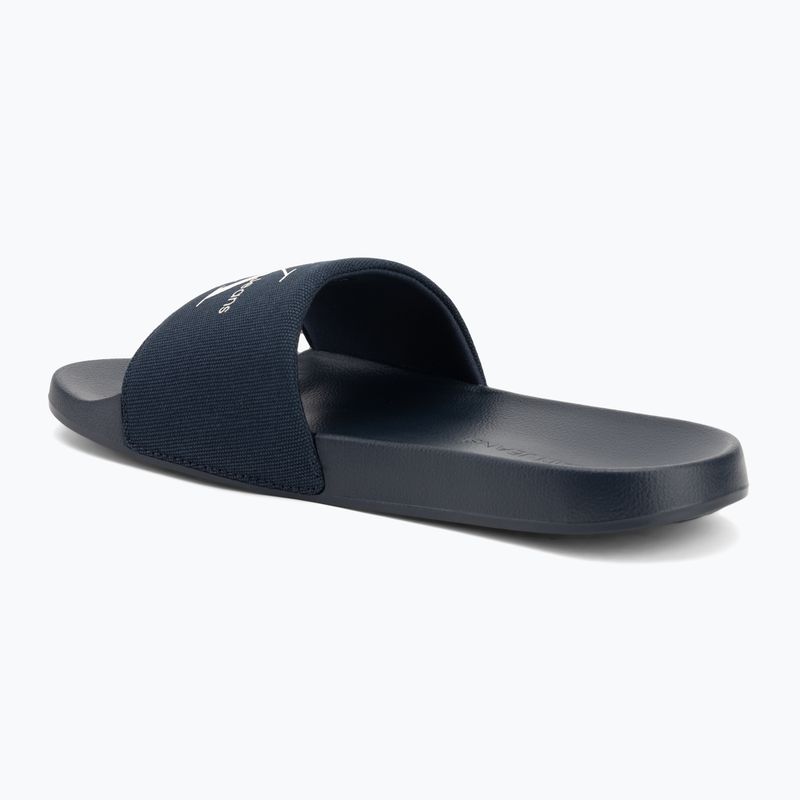 Men's Calvin Klein YM0YM01271 Slide Monogram Cv triple calvin navy flip-flops 3