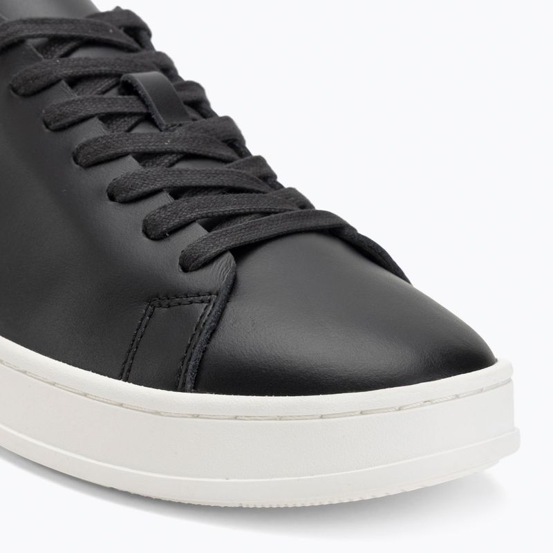 Calvin Klein men's shoes HM0HM01723 Low Top Lace Up Unlined Lth ck black 7