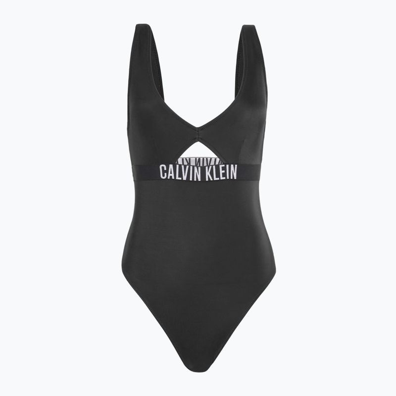 Calvin Klein women's swimsuit KW0KW02746 Intense Power One Piece Fashion Fit pvh black