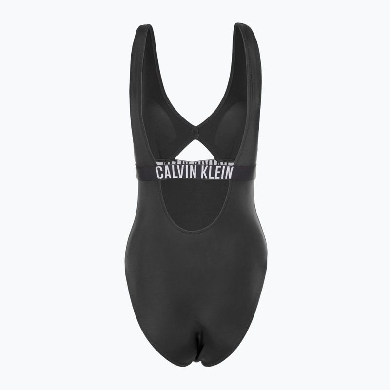 Calvin Klein women's swimsuit KW0KW02746 Intense Power One Piece Fashion Fit pvh black 2