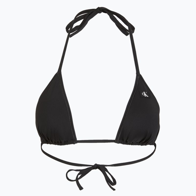 Calvin Klein swimsuit top KW0KW02343 Triangle Rp pvh black