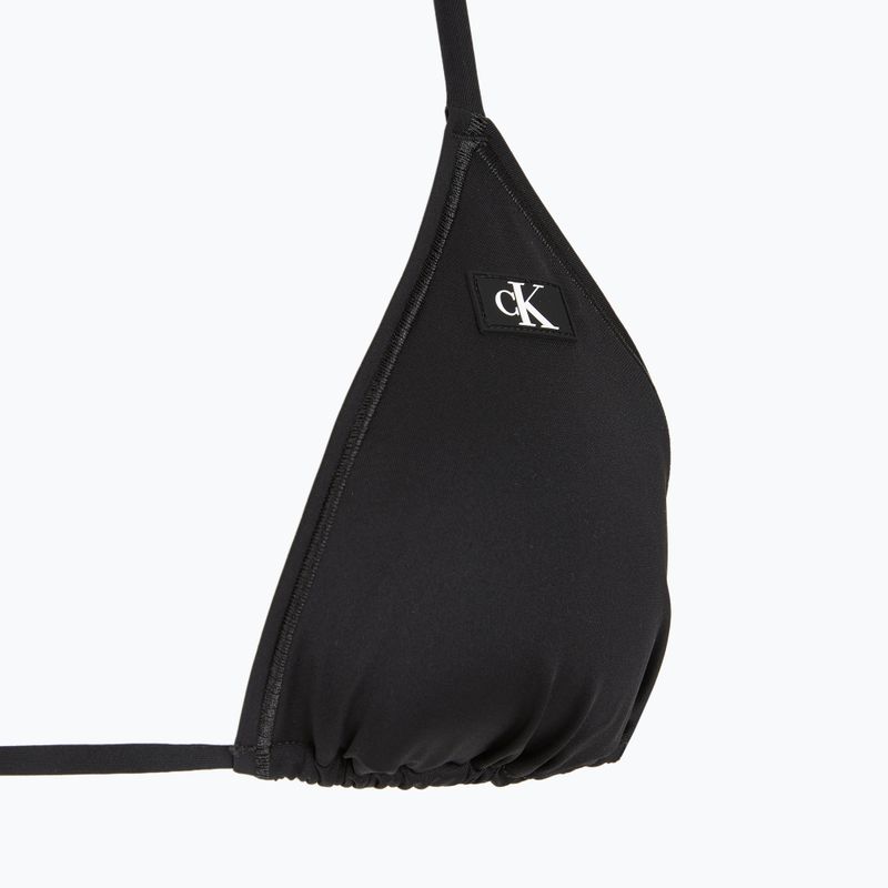 Calvin Klein swimsuit top KW0KW02343 Triangle Rp pvh black 3