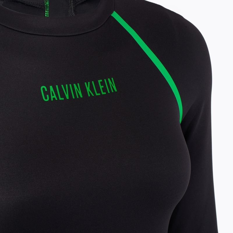 Women's one-piece swimsuit Calvin Klein KW0KW02790 Intense Power Move Rashguard One Piece pvh black 3