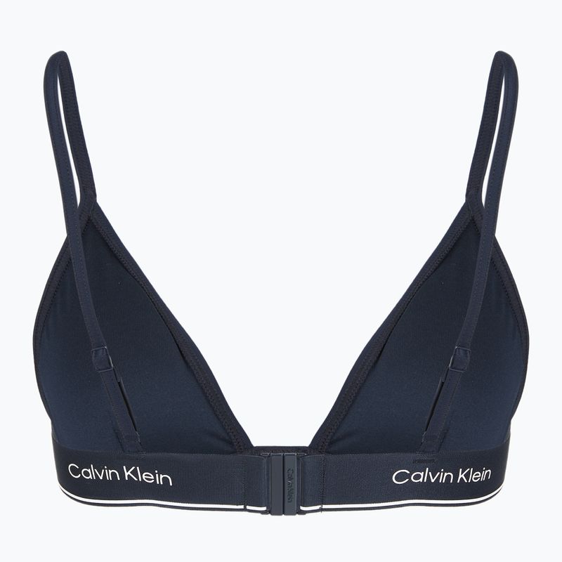 Calvin Klein KW0KW02424 Triangle-RP dark sapphire swimsuit top 2