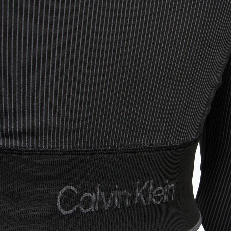 Women's sweatshirt Calvin Klein 00GWS4J406 Seamless black 4