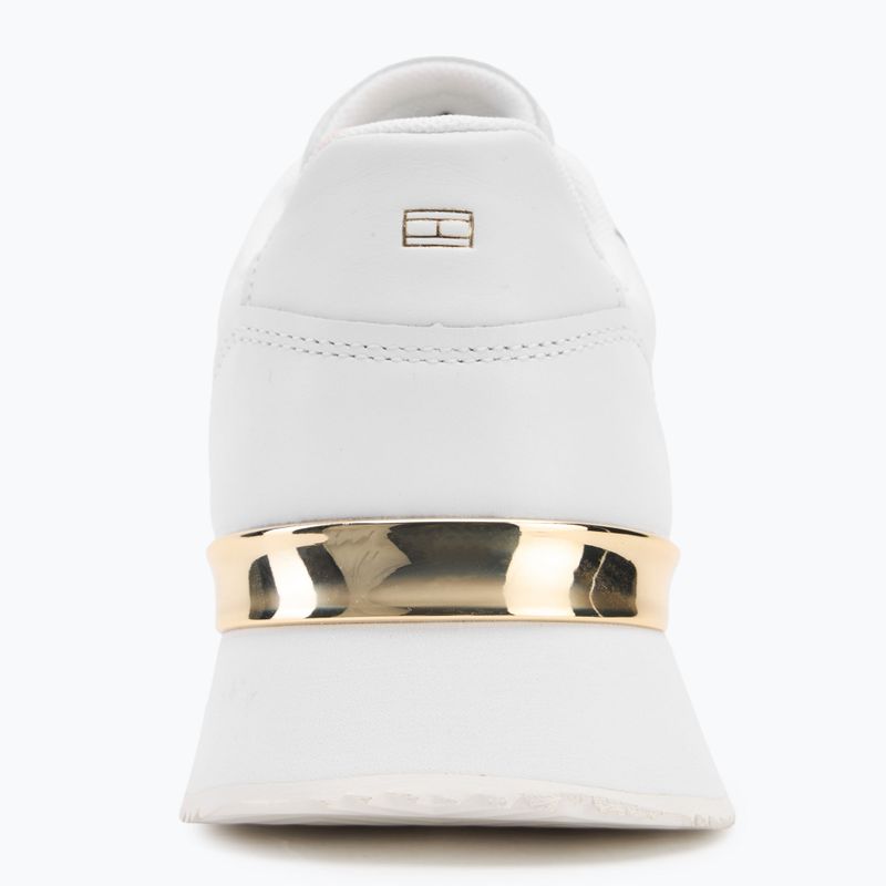 Tommy Hilfiger women's Webbing Runner white shoes 6