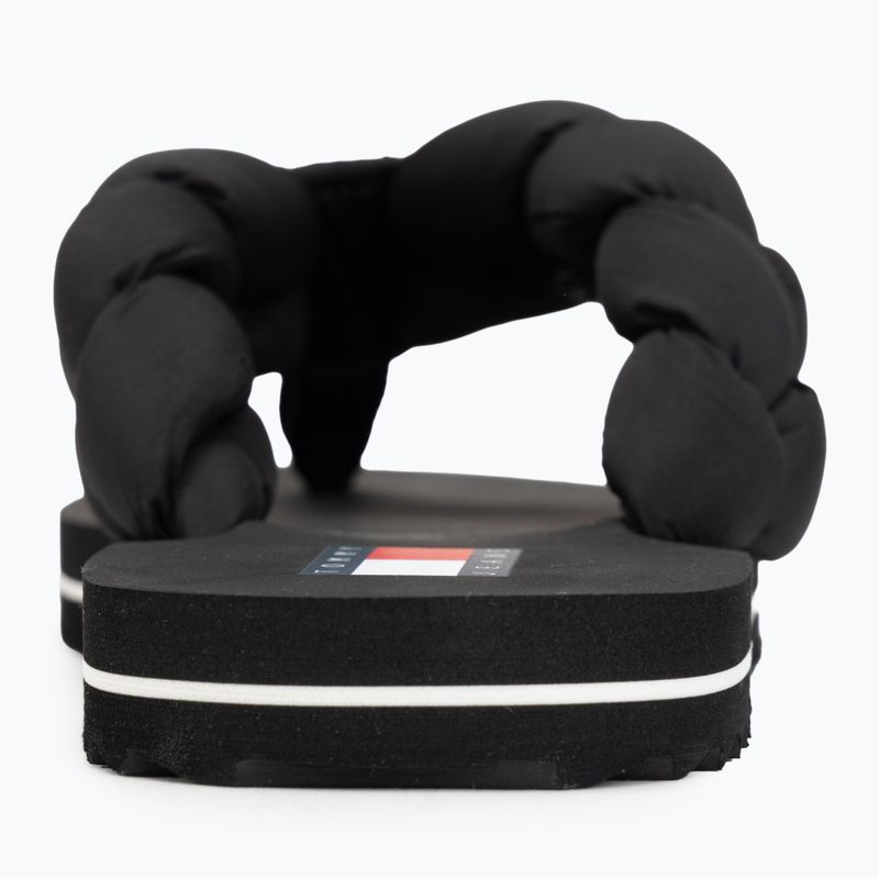 Women's flip-flops Tommy Hilfiger Braided Thong black 6