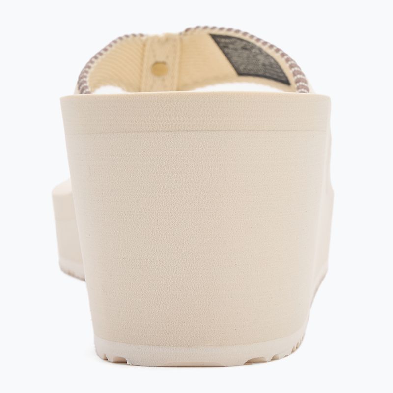 Tommy Hilfiger women's flip flops Wedge Beach Sandal muslin 6