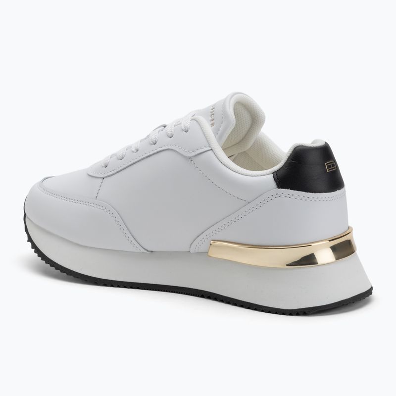 Tommy Hilfiger women's shoes Chic Fashion Runner white/black 3