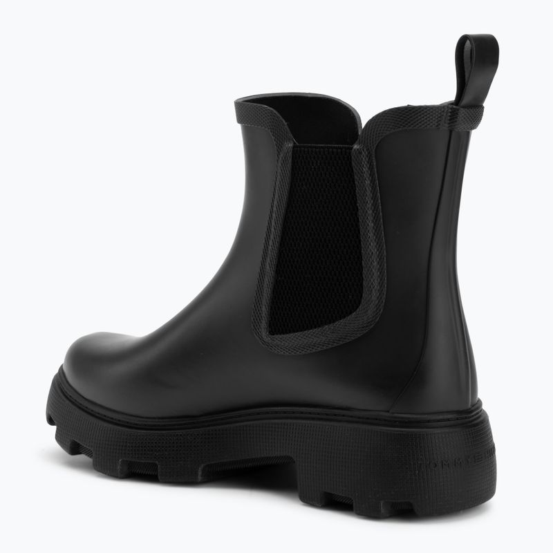 Women's wellingtons Tommy Hilfiger Rubber Flag Cleated space blue 3