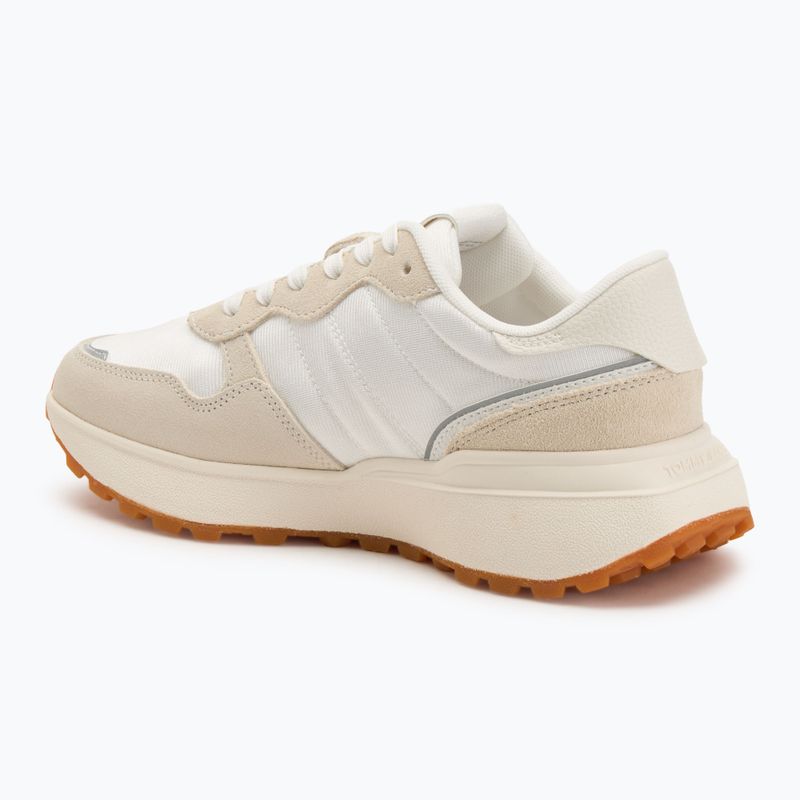 Tommy Jeans Cleated Runner ecru women's shoes 3