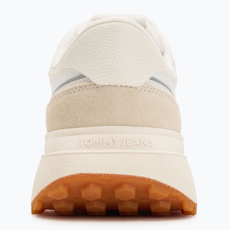 Tommy Jeans Cleated Runner ecru women's shoes 6