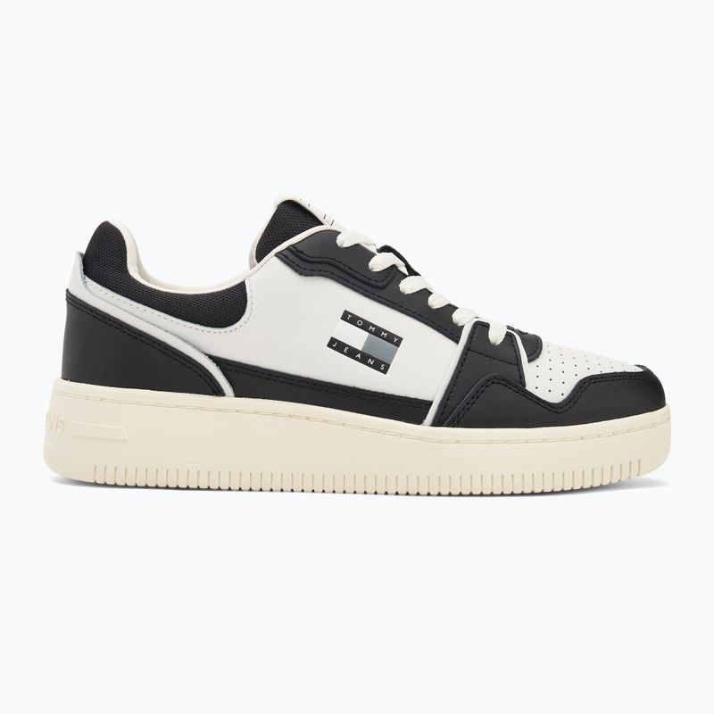 Tommy Jeans Retro Basket men's shoes black 2