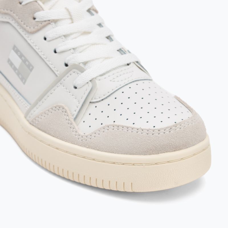 Tommy Jeans Retro Basket women's shoes ecru/stratus grey 7
