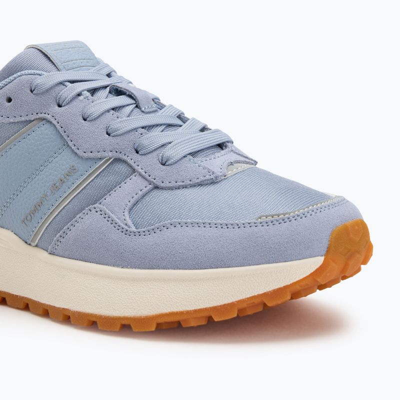 Tommy Jeans women's Cleated Runner blue chime shoes 7
