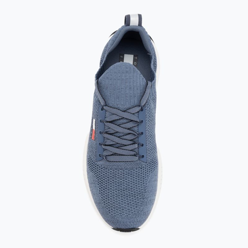 Men's Tommy Jeans Runner Knitted blue moment shoes 5