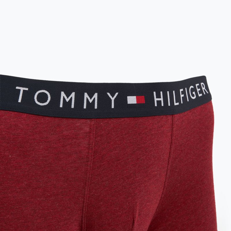 Boxers Tommy Hilfiger UM0UM03180 Trunk 3 pairs deep burgundy/purple navy/deep rouge heather 3