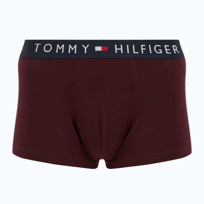 Boxers Tommy Hilfiger UM0UM03180 Trunk 3 pairs deep burgundy/purple navy/deep rouge heather 4