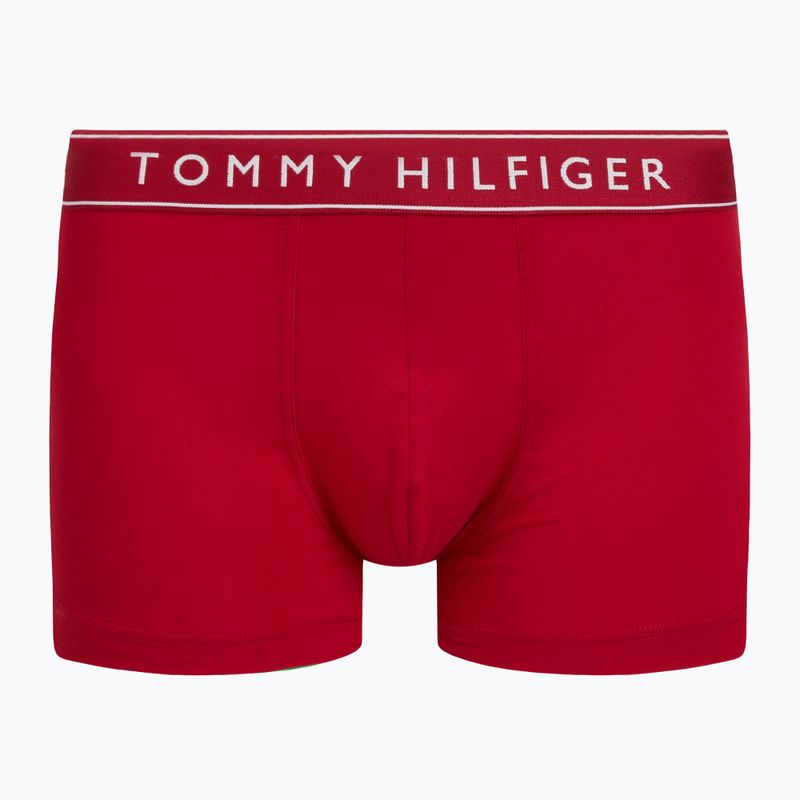 Tommy Hilfiger men's boxer shorts UM0UM03679 5 pairs white/mid red/desert sky/mid heather/black 6