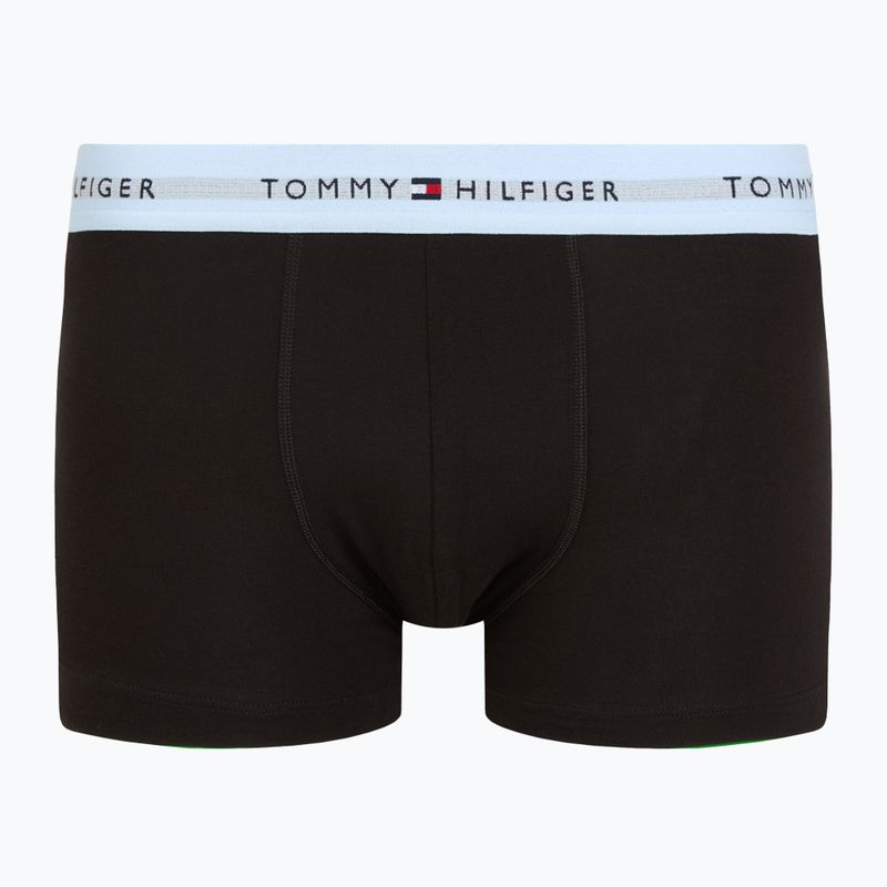 Tommy Hilfiger men's boxer shorts Repeat Logo Trunks 7 pairs breezy blue/premium green/premium red/black 2