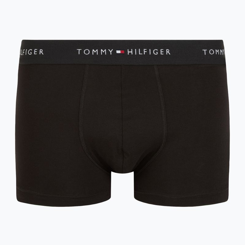 Tommy Hilfiger men's boxer shorts Repeat Logo Trunks 7 pairs breezy blue/premium green/premium red/black 7