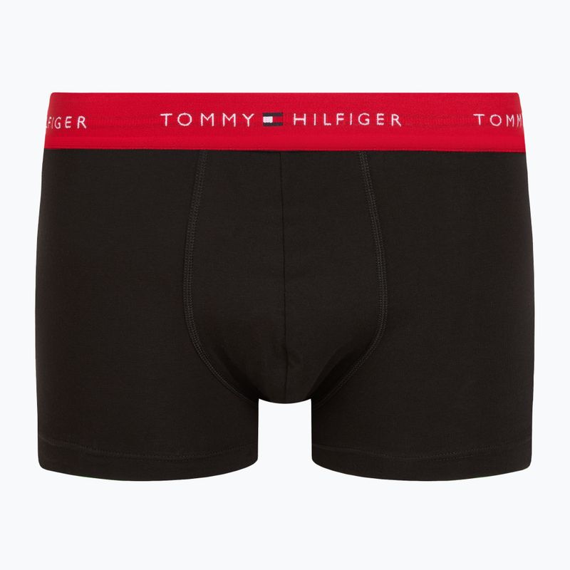 Tommy Hilfiger men's boxer shorts Repeat Logo Trunks 7 pairs breezy blue/premium green/premium red/black 9