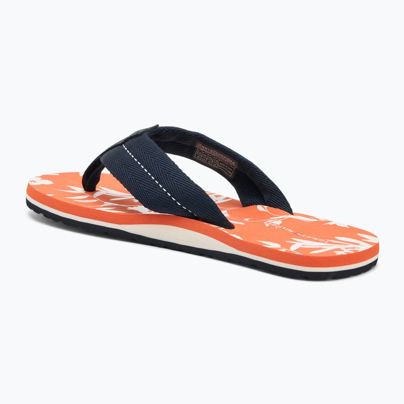 Men's Tommy Hilfiger FLW Print Beach desert sky flip flops 3