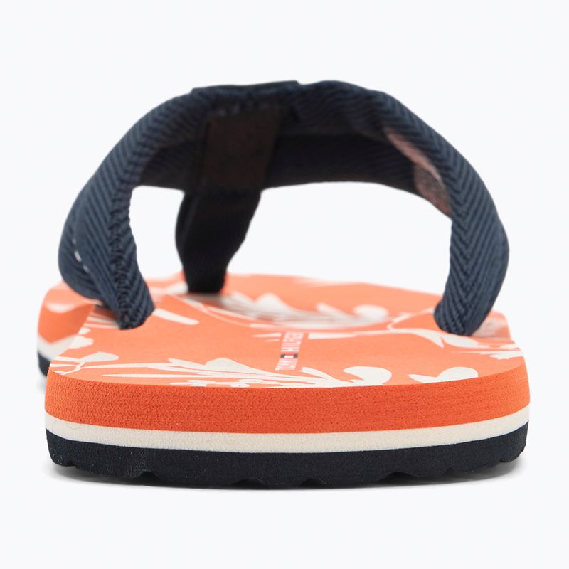 Men's Tommy Hilfiger FLW Print Beach desert sky flip flops 6