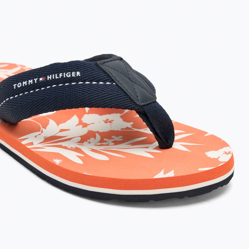 Men's Tommy Hilfiger FLW Print Beach desert sky flip flops 7