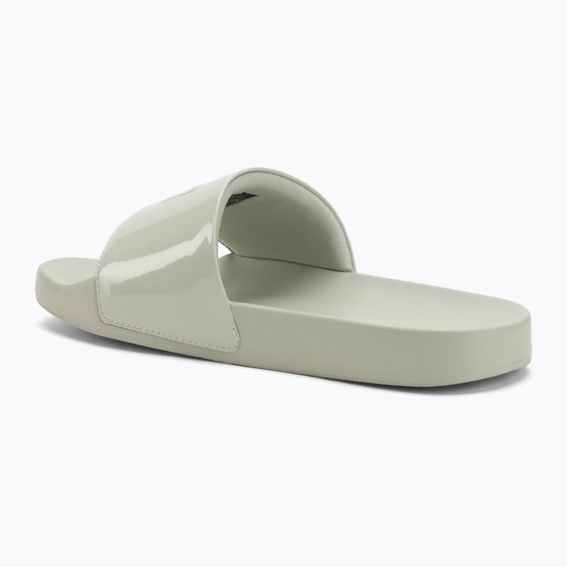 Tommy Hilfiger women's Flag Pool Slide Patent misty sage flip-flops 3