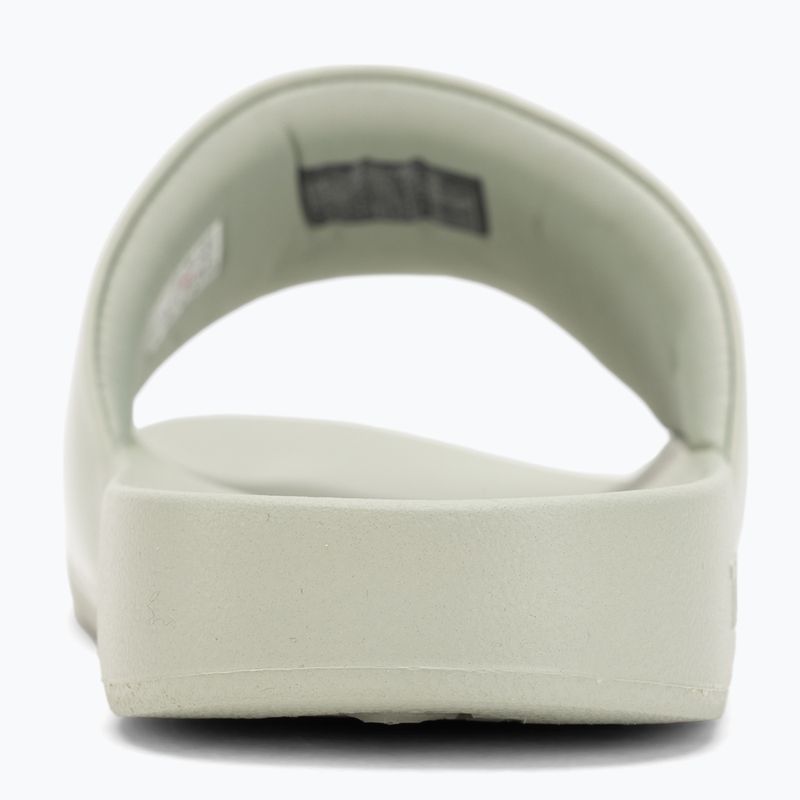 Tommy Hilfiger women's Flag Pool Slide Patent misty sage flip-flops 6