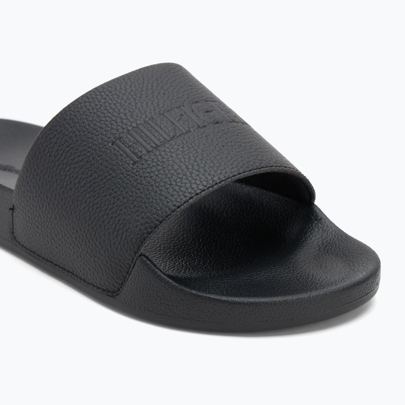 Men's Tommy Hilfiger Print Tumble Pool flip-flops black 7