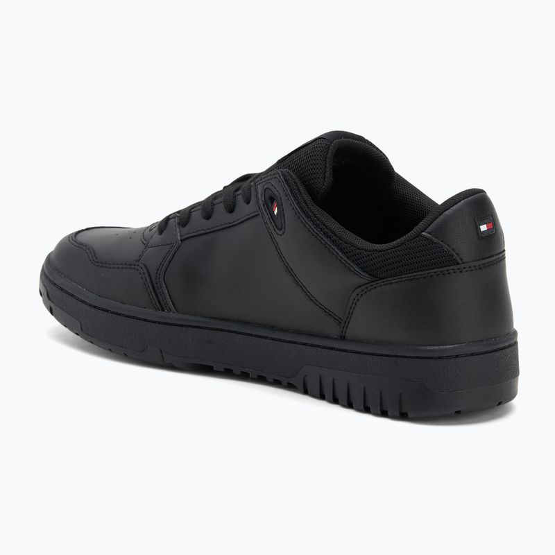 Men's Tommy Hilfiger Basket Core Lite Lth Mix black shoes 3