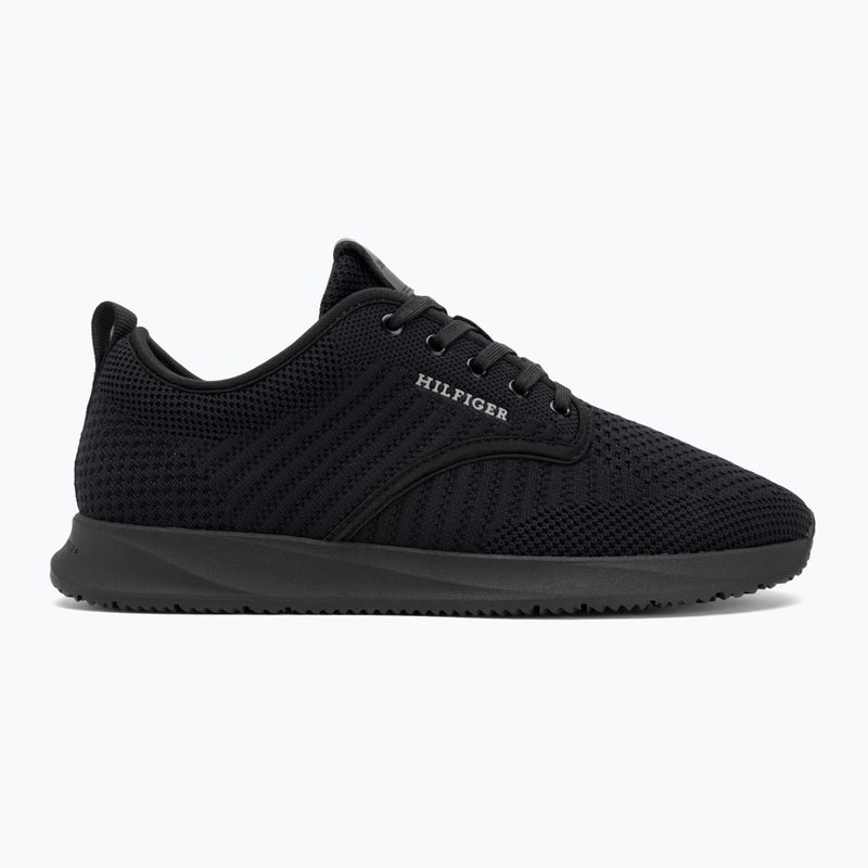 Tommy Hilfiger men's shoes Newport 3D Premium Knit black 2