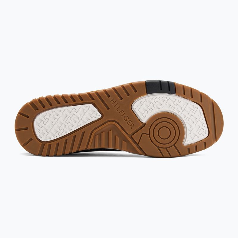 Tommy Hilfiger Basket Better Mix Lth black men's shoes 4