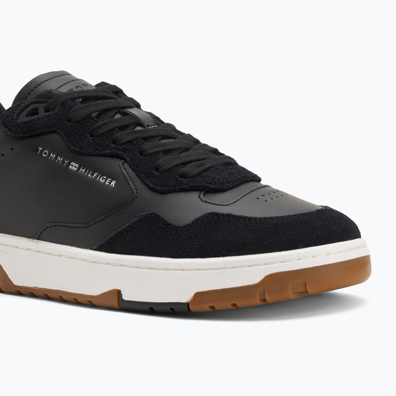 Tommy Hilfiger Basket Better Mix Lth black men's shoes 7