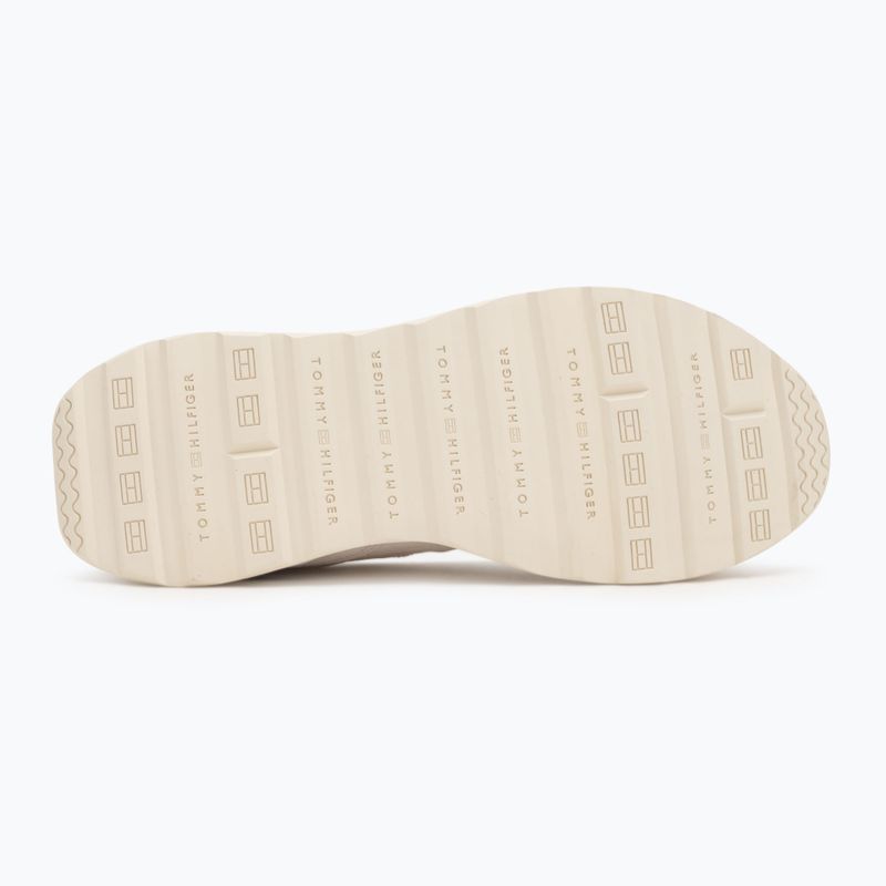 Men's Tommy Hilfiger Retro Runner Nylon Mix ivory petal shoes 4