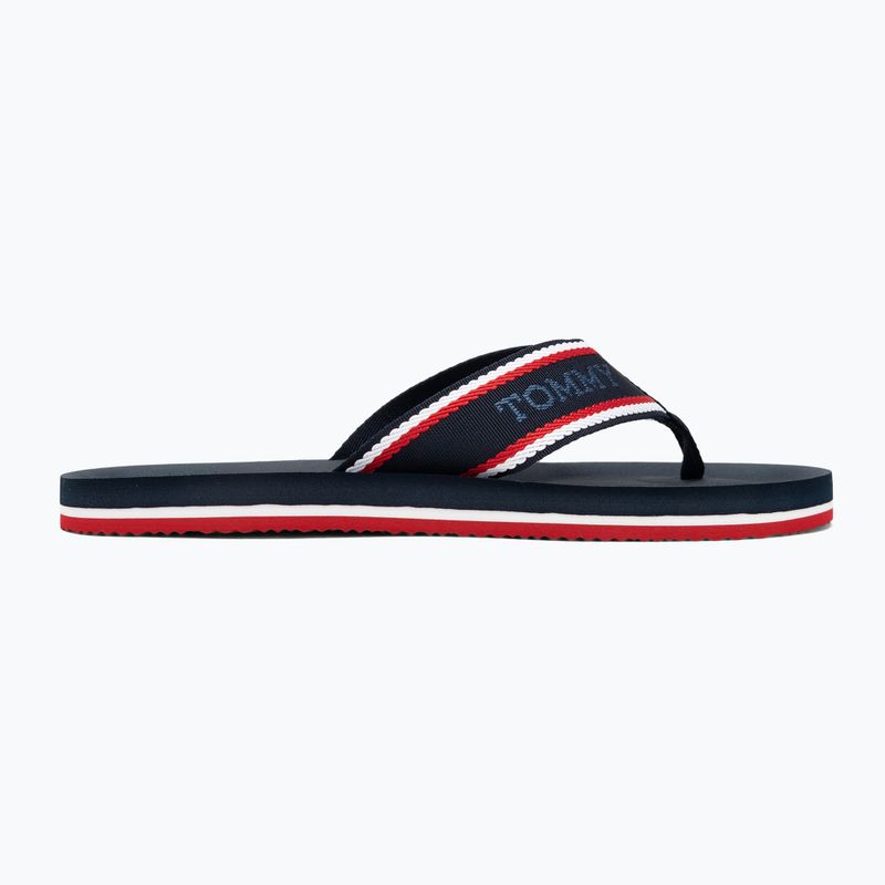 Men's Tommy Hilfiger Comfort Beach desert sky flip flops 2
