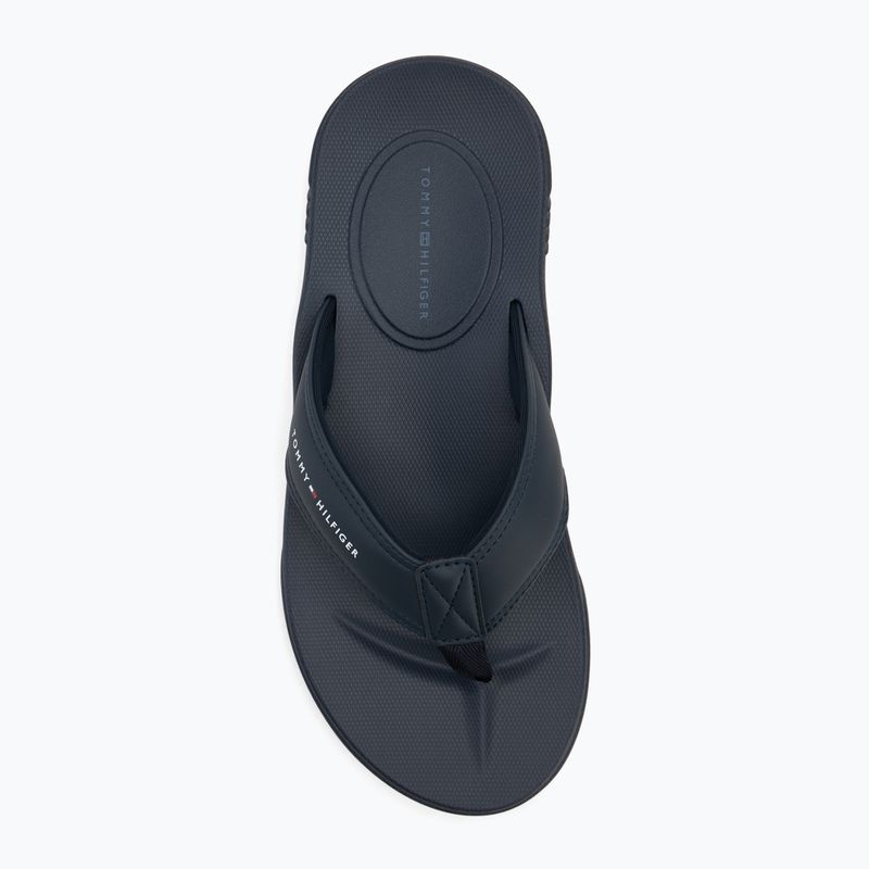 Men's Tommy Hilfiger Molded Comfort Beach desert sky flip flops 5