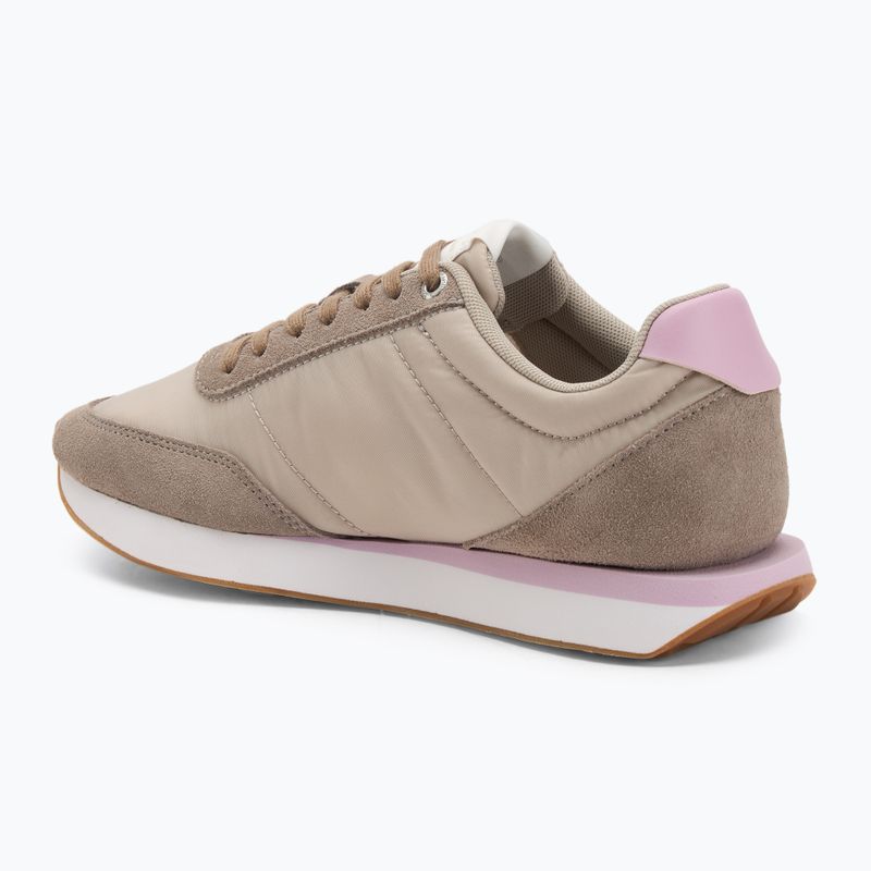 Women's shoes Calvin Klein YW0YW01990 Retro Runner Lace Up Nylon MG chateu/taupe/fragrant lilac 3