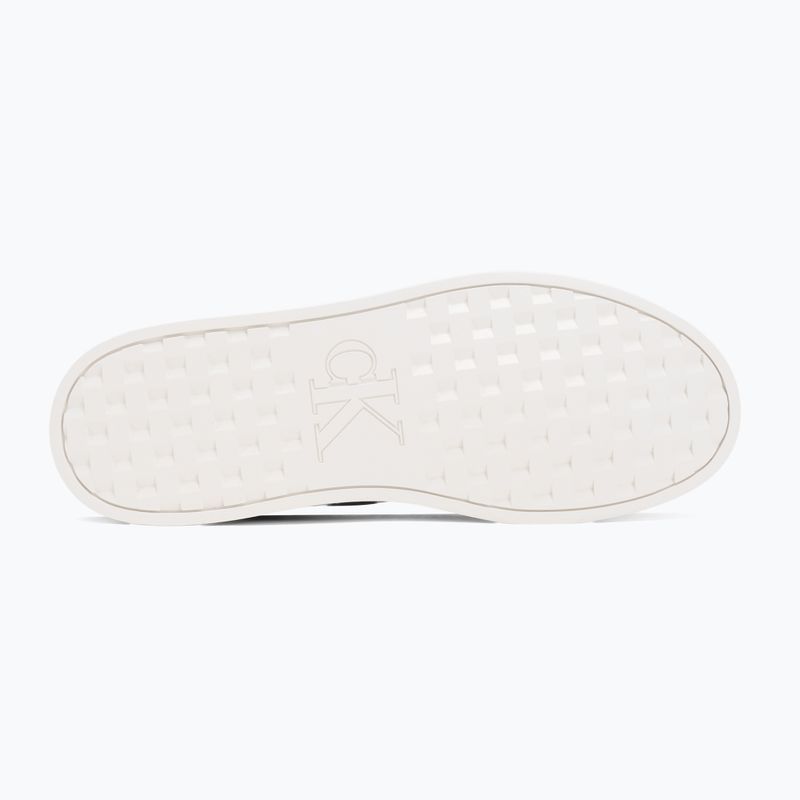 Women's shoes Calvin Klein YW0YW01781 3 Cupsole Laceup PU MG bordeaux/bright white 4